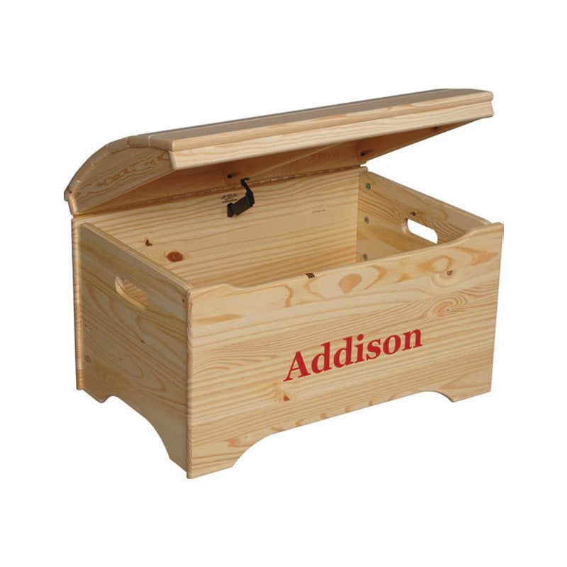 Solid wood toy sale storage