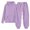 Light Purple, variant on GobdXE Solid Boys Girls 2 Piece Outfit Hooded Sweatshirt Jogger Pants Casual Kids Tracksuit Clothing Set Beige,12-13 Years