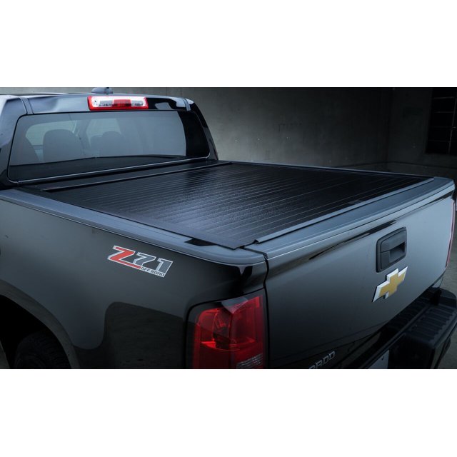 Fits 2019-2021 Ford Ranger Pace Edwards Tonneau Cover FMFA31A62 Jackrabbit Full Metal; Manual Retractable; Lockable Using Tailgate Handle Lock; Black; Aluminum