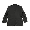 thumbnail image 2 of Haggar Mens Premium Stretch Solid Two Button Blazer Jacket, Grey, 50 Regular, 2 of 2