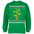 thumbnail image 4 of Old Glory Mens Cactus Prickly Pear Tree Ugly Christmas Sweater Long Sleeve Sweatshirt, 4 of 6