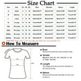 thumbnail image 3 of cfhntfmh Casual Tops for Women Summer Loose Crewneck 3/4 Sleeve Lounge T-Shirts Soft Print Side Slit Shirts, 3 of 4