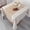 Lines Coffee, variant on ZWHong Rectangle Tablecloth, 55x70 Inch Cotton Linen Waterproof Table Cover with Tassel Edge, Lines Coffee Farmhouse Dining Table Cloth for Kitchen, Party, 4-6 Seats