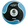 Champion Sports 6-lb Rubber Medicine Ball - Rhino Elite