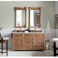 thumbnail image 2 of James Martin 238-104-5611-3ENC 60" Driftwood Double Vanity Cabinet + Quartz Top, 2 of 4