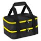 thumbnail image 5 of Bolsa de viaje negra con cremallera, bolsa organizadora de doble capa para baterías externas, camping, viajes por carretera, cables de carga y, 5 of 9