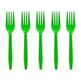 thumbnail image 2 of Tyidzon 10 Count Green Plastic Forks Heavy Duty, Premium Disposable Forks, BPA Free, Durable Plastic Cutlery for Daily Use, 2 of 3