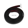 thumbnail image 2 of WHAMVOX Edge Trim Car Window Seal Strip Black PVC Noise Reduction 1Pack, 2 of 8