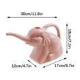 thumbnail image 3 of Steadline Cute Elephant Shaped Watering Can For Indoor Plants - Lightweight Plastic Garden Tool With Ergonomic Handle Perfect For Small Spaces And Balcony Gardening 30x12x18 Centimeters, 3 of 4