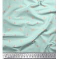 thumbnail image 1 of Soimoi Cotton Poplin Fabric Leaves & Rose Night Wear Print Sewing Fabric Yard 42 Inch Wide, 1 of 1