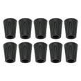 thumbnail image 1 of Walking Pole Rubber Tips, Hiking Pole Feet Cover Universal 11mm Hole Diameter Round Head  For Walking Activities, 1 of 8