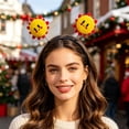 thumbnail image 4 of Cartoon Headband Spring Design Smile Pattern Rock Paper Scissors Decor Hair Hoop Stable to Wear Hair Accessory, 4 of 8