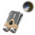 thumbnail image 1 of Hearth & Gear Portable Mini Flashlight Keychain Light Bright Keyring Torch For Everyday Use S500 Headlamp Mechanics Light Backpack Wild River Headlight for Bike Kids Track Light Heads Stainless Top, 1 of 6