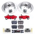 thumbnail image 2 of PowerStop Rear Z23 Evolution Sport Brake Pad and Rotor Kit with Red Powder Coated Calipers Fits: TOYOTA Select Models KC3028, 2 of 4