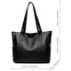 thumbnail image 2 of LHSHID Tote Bags for Women's PU Leather Big Purses and handbags ladies Waterproof Big Shoulder Bag, 2 of 7