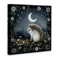 thumbnail image 4 of Stupell Industries Hedgehog Under Forest Moon Animals Painting Wrapped Canvas Art Print Wall Art, 24 x 24, 4 of 8