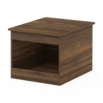 Litter Box Enclosure - Top Entry Walnut Pet Furniture - Odor Control Cabinet