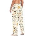 thumbnail image 3 of FORMRS Mens Pajama Pants with Pockets Sleepwear Lounge Bottoms Sizes S-2XL, Halloween Cute Ghosts, 3 of 7