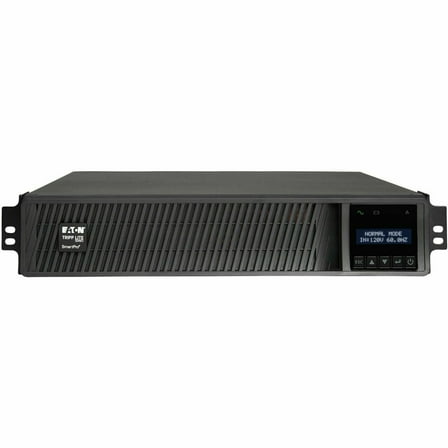 Tripp Lite UPS Smart 1500VA 1350W Rackmount AVR 120V Preinstalled WEBCARDLX Pure Sine Wave USB DB9 Extended Run 2URM