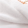 thumbnail image 4 of OULII 10pcs Cotton White Hand Towels Water Absorption for Adults in Gym Use, 4 of 5