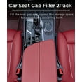thumbnail image 2 of Nikauto Car Seat Gap Filler, 2-Pack No-Drop Seat Side Gap Seam Filler Organizer with Phone Holder, Universal Fit Fill The Gap Between Seat & Console, Perfect for Car, SUV, Truck, 2 of 7