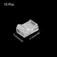 thumbnail image 2 of Uxcell LED Strip Connector 5 Pin 12mm LED Connectors for Strip Lights Pack of 15, 2 of 4