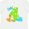 thumbnail image 4 of Inktastic Dinosaur Party-fourth Birthday Boys or Girls Toddler T-Shirt, 4 of 5