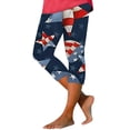 thumbnail image 1 of Gibobby Leggings Termicos Mujer Leggings para mujer Verano paraportes casuales Pantalones yoga Pantalones cortos ajustados（Azul marino， L), 1 of 5