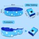 thumbnail image 2 of Piscina plegable para perros, bañera plegable para perros, piscina infantil y piscina para mascotas, PVC antideslizante resistente al desgaste, 2 of 4