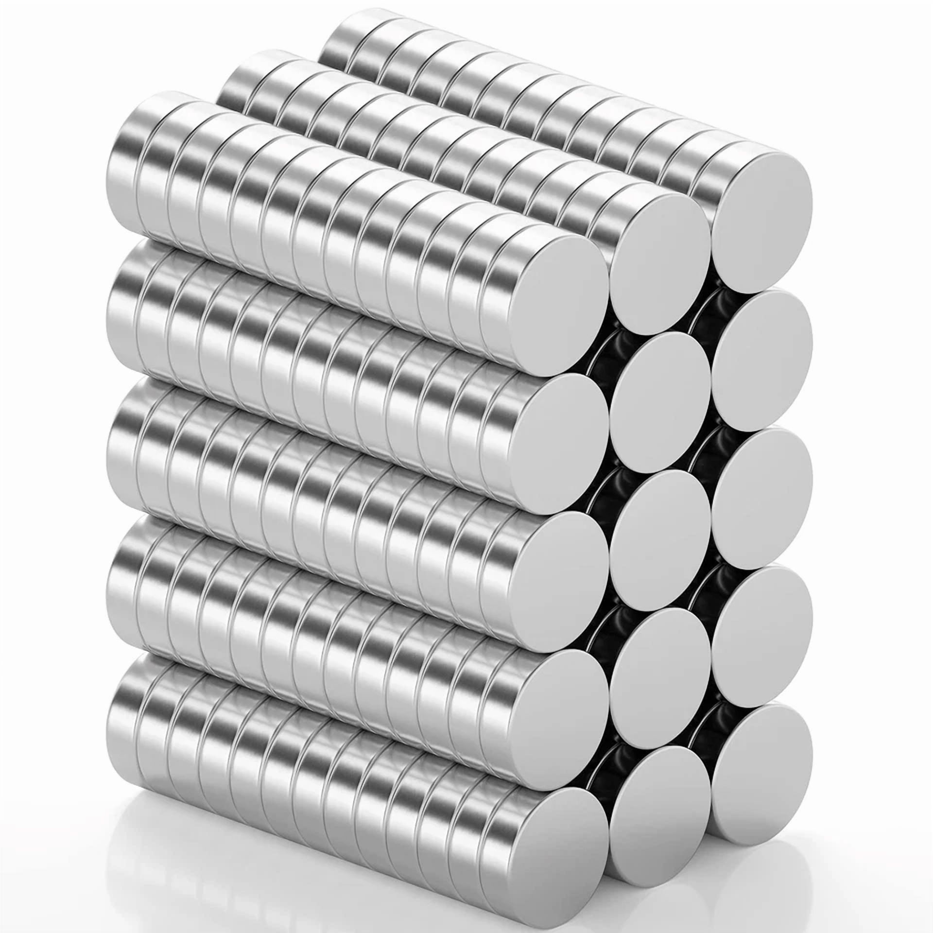 Findmag 100 Pcs Small Magnets, Rare Earth Magnets, 10X2Mm Mini Magnets, Neody...