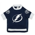 thumbnail image 2 of Pets First NHL Tampa Bay Lightning Dog Jersey, Blue, Medium, 2 of 6