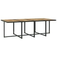 thumbnail image 5 of vidaXL 13 Piece Outdoor Dining Set with Cushions Poly Rattan Black, 5 of 5
