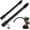 2pcs, variant on LINXI 1/2 Flexible Shaft Extension, 2026 Upgraded Electric Wrench Connecting Rod, Portable Hand Drive Tool for Automotive Tight Space Repair (360mm)