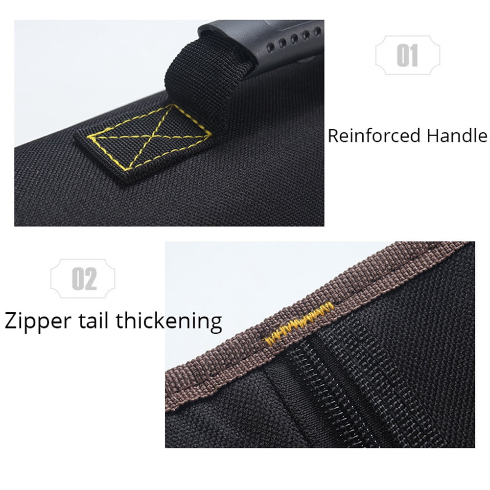 Windfall 1Pc Car Storage Oxford Canvas Roll Car Repair Tools Storage Bag Organizer Waterproof Portable Diagnostic Tools Auto Organizer