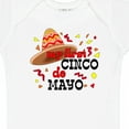 thumbnail image 4 of Inktastic My First Cinco De Mayo with Sombrero Boys or Girls Baby Bodysuit, 4 of 5