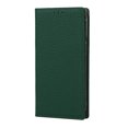 thumbnail image 6 of SaniMore Wallet Case for iPhone 14 Pro 6.1" 2022, Wrist Strap Flip Kickstand Card Slots Genuine PU Leather Shockproof TPU Shell Anti-fall Full-body Protective Cover For iPhone 14 Pro, Green, 6 of 9