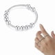 thumbnail image 1 of 925 Sterling Silver Anti Anxiety Ring For Women Men Fidget Rings For Anxiety Anxiety Ring With Beads Spinner Ring, 1 of 5