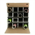 thumbnail image 3 of Scranton & Co Document and Gift Wrap Paper Roll Storage Organizer in White, 3 of 4