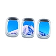 thumbnail image 2 of 3 pegatinas de pared para ventana falsa, papel tapiz de PVC para interiores, pegatinas para ventana de avión, para oficina, baño y sala de estar., 2 of 8