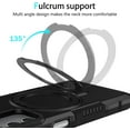 thumbnail image 4 of for Samsung Galaxy A35 5G Case, Armour Silicone TPU Bumper Cover Samsung Galaxy A 35 with Rotable Ring Stand, Military Shockproof Protective Cell Phone Case for Samsung Galaxy A35 5 G Black, 4 of 14