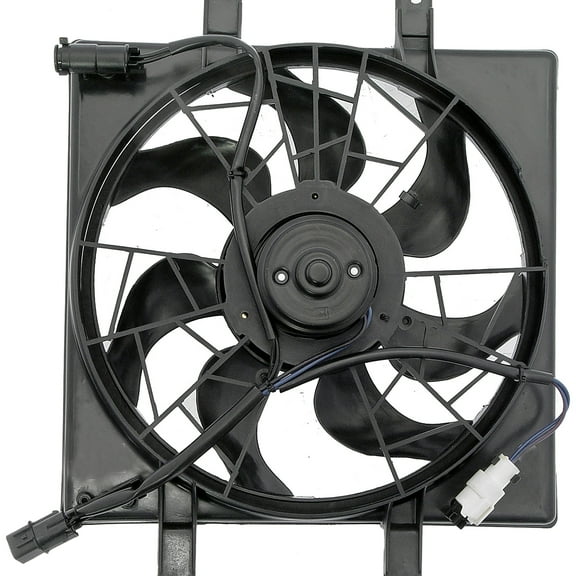 Dorman 620-777 Engine Cooling Fan Assembly for Specific Hyundai / Mitsubishi Models Fits select: 1990-1994 HYUNDAI EXCEL, 1991-1992 HYUNDAI SCOUPE
