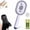 Purple, variant on 2026 Electric Steaming Massage Hair Care Brush Rechargeable Steam Hair Straightener Vibration Misting Brushing Tool for Both Long/Short Hairs Reduce Frizz Nourishes Hairs Anti-Static(Purple)