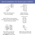 2 Pack SnapPower GuideLight 2 for Outlets [for GFCI Outlets Only
