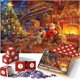 thumbnail image 1 of CHAO Calendario de Adviento con escena navideña 2023, rompecabezas navideño para niños y adultos, regalos para hombres y mujeres, 1008 piezas, 1 of 5