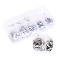thumbnail image 1 of Snap Rings Assortment, Stainless Steel Retaining Rings Preservative With Storage Box For Worker For Pipeline 120PCS, 1 of 8