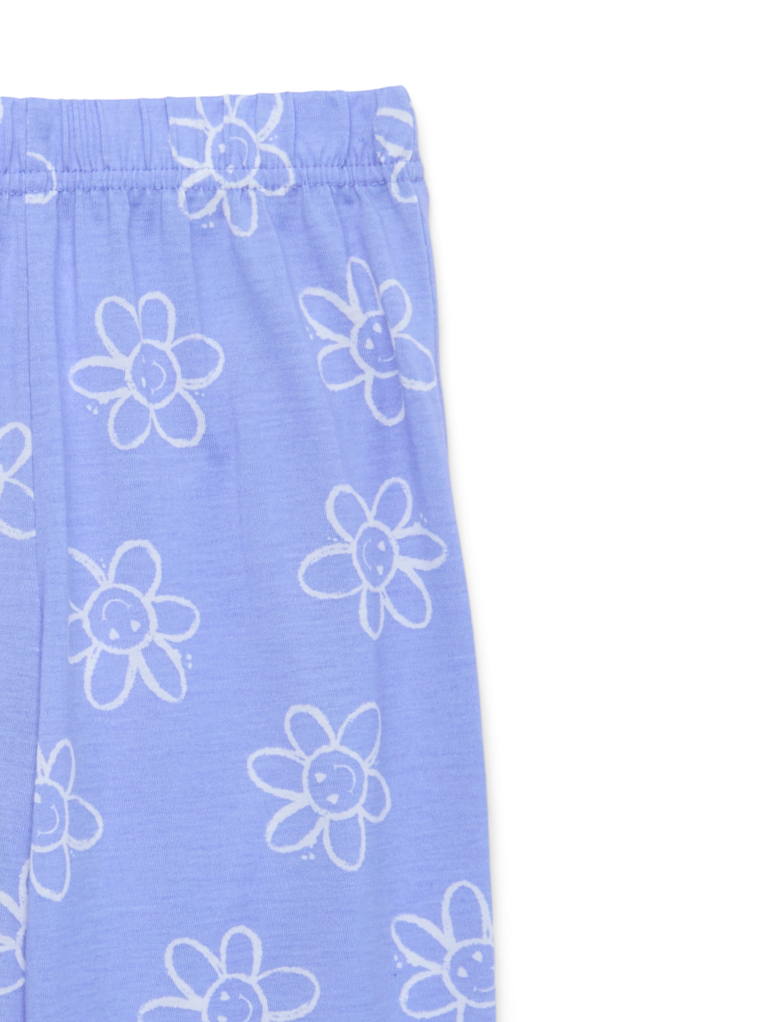 Jellifish Kids Girls’ Short Sleeve Top and Pants Pajama Set, 2-Piece, Sizes 4-16