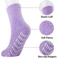 thumbnail image 2 of FFIY Womens Fuzzy Socks With Grips Grippy Non Slip Fluffy Slipper Socks, 2 of 5