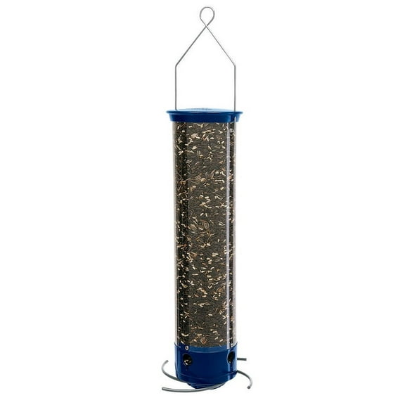 Droll Yankees Whipper Wild Bird 5 lb. Polycarbonate Tube Bird Feeder 4 ports