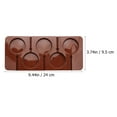 thumbnail image 2 of unbranded  2 PCS Gummies Candy Chocolate Mold Making Molds Baking Accessory, 2 of 8