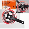 thumbnail image 4 of Mountain Bike 104 BCD Chainsc Cover para calles Bicicletas Bicicletas eléctricas rojo Zulema Protector de plato, 4 of 7